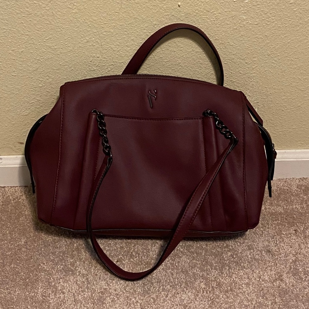 Burgundy Simply Vera Wang handbag